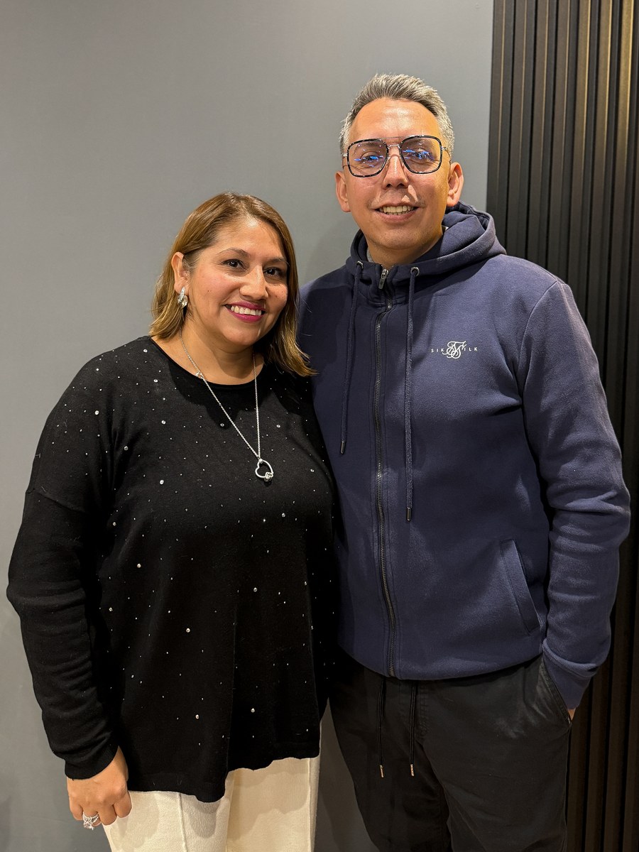 Hugo Placencia y María Angélica Gonzales